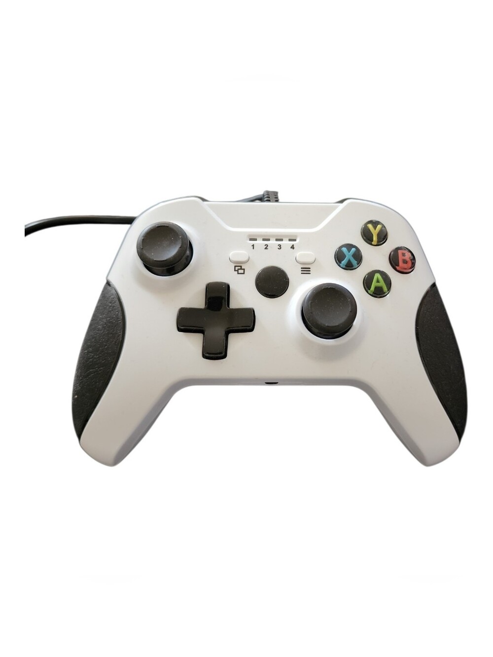 White YCCTEAM YCC-XB9001ZP Wired Controller for Xbox One and PC